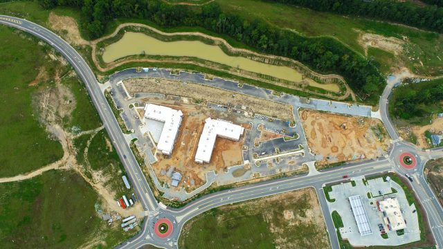 Midland Commons Aerial August 2022