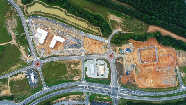 Midland Commons Aerial August 2022