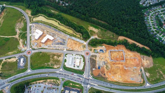 Midland Commons Aerial August 2022