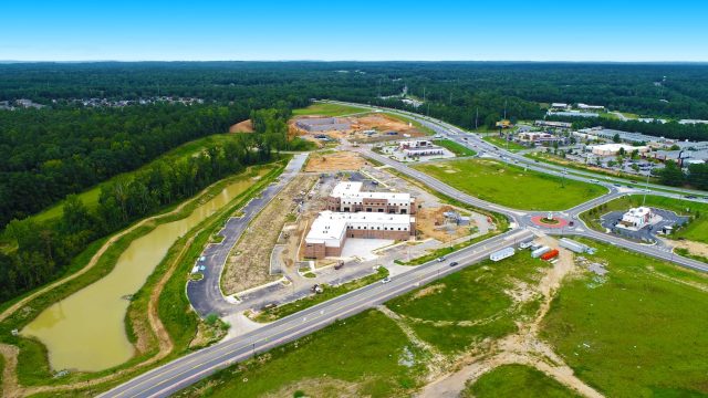 Midland Commons Aerial August 2022