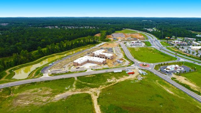 Midland Commons Aerial August 2022
