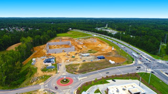 Midland Commons Aerial August 2022
