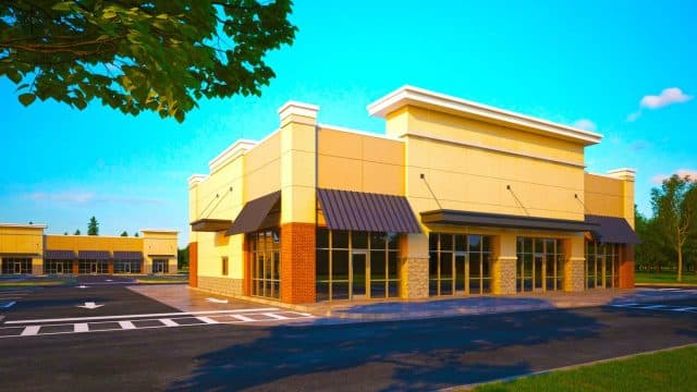 out parcel building rendering